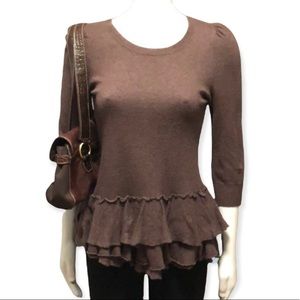 Anthropologie Knitted and Knotted sweater top